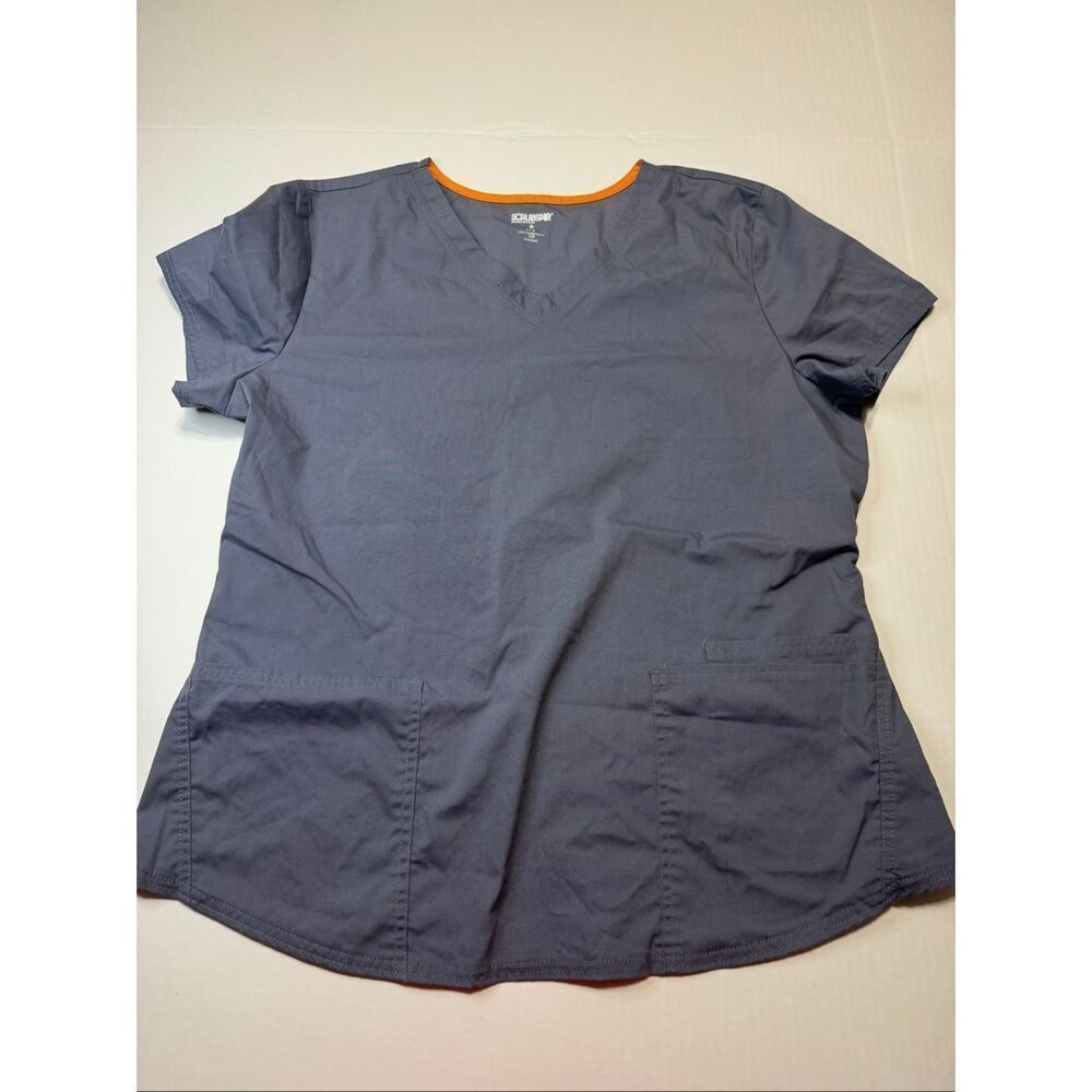 Scrubstar Condor Grey Short Sleeve Scrub Top Size Large